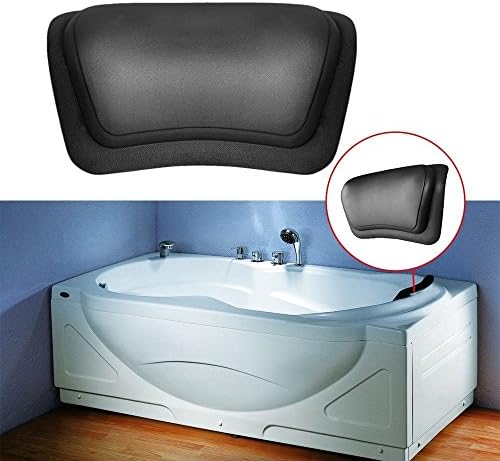 Bath Pillow Bathtub Spa Head Rest Neck Support Back Comfort Gift Jacuzzi Tub pop