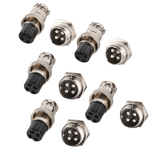 2 BQLZR+Silver+Aviation+GX16+4+Connector