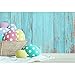 7X5FT Easter Wood Wall Photography Backdrops Vinyl Colorful Eggs Photo Studio Background Props Photographic Booth Birthday Party Decorations