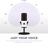 NZXT Capsule Mini USB Microphone AP-WMMIC-W1 Cardioid High Resolution view 5