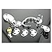 L-FC Metal Steel Cage Chasti Devices Male Briefs Anti-Off with 5 Rings