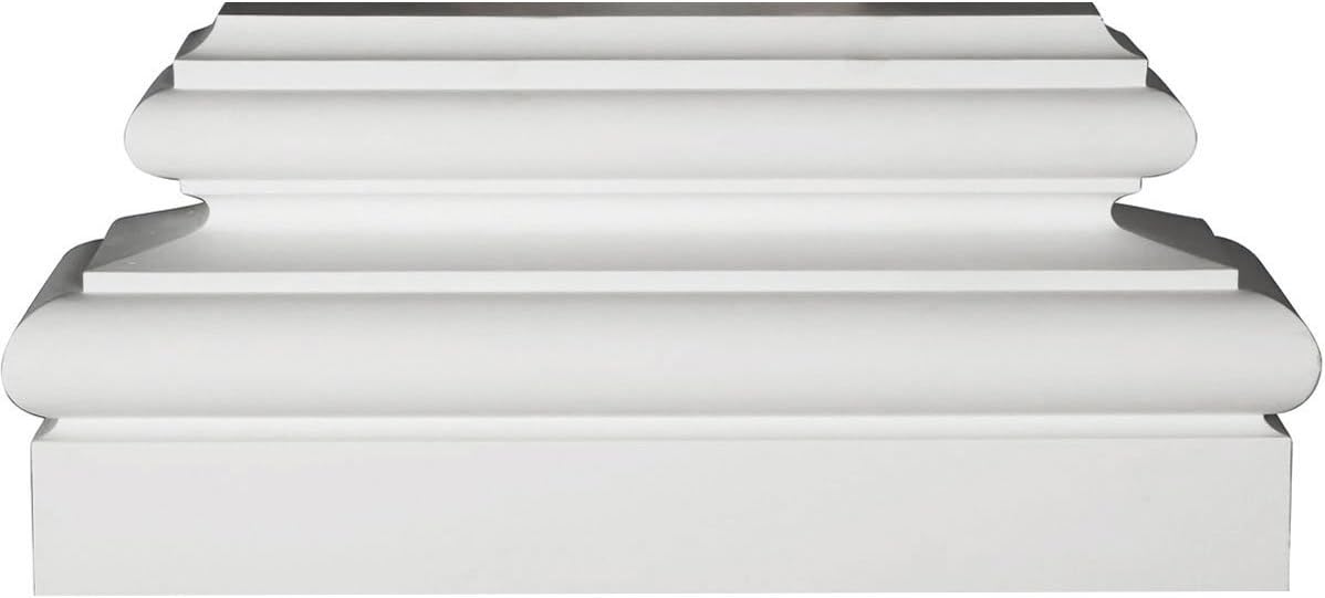 Ekena Millwork BASE37X11X02TR Traditional Base, 37 7/8"W x 11 5/8"H x 2 1/2"P, White: Home Improvement