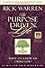 The Purpose Driven Life : What on Earth am I Here for?