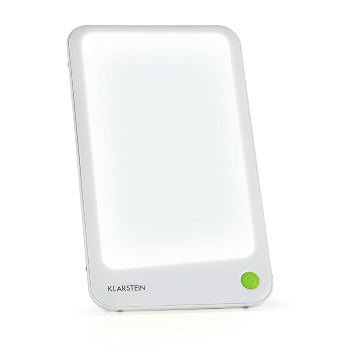 Klarstein Summershine Slim • Lichtdusche • Tageslichtlampe • Wellness-Leuchte • 10.000 Lux • leuchtstarkes Lichtfeld • UV-Fre