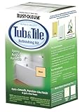 Rust-Oleum 7862519 Tub and Tile Refinishing 2-Part Kit, Biscuit