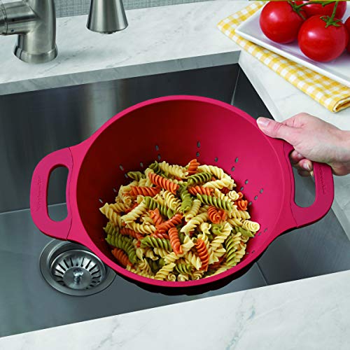 KitchenAid Classic Plastic Colander, 5Quart, Red Pricepulse
