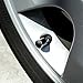 Dodge Ram Chrome Valve Stem Caps - Black