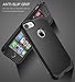 iPhone 7 case, SGM Premium Hybrid [Dual Layer] Armor Case Cover For Apple iPhone 7 [Anti-Slip Design] [Shock Proof] (Black + Black)