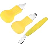 Liyquint 3Pcs Watch Back Case Remover Tool Kit, 2 in 1 Watch Back Case Cover Opener Knife & Watch Battery Change Remover Repl