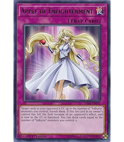 Amazon.com: Yu-Gi-Oh! - Valkyrie Erste - SHVA-EN003 - Super Rare - 1st  Edition