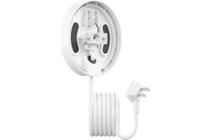 Wyze Floodlight Cam Plug-in Mount for Wyze Floodlight Cameras v1/v2/Pro, Electrical Box with 20ft Weather-Resistant Outdoor Power Cable, Easy Installation (White)