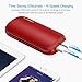 Aibocn Power Bank 16000mAh Portable External Charger with Fast Charging Technology for Apple Phone iPad Samsung Galaxy Tablets and More, Christmas Red