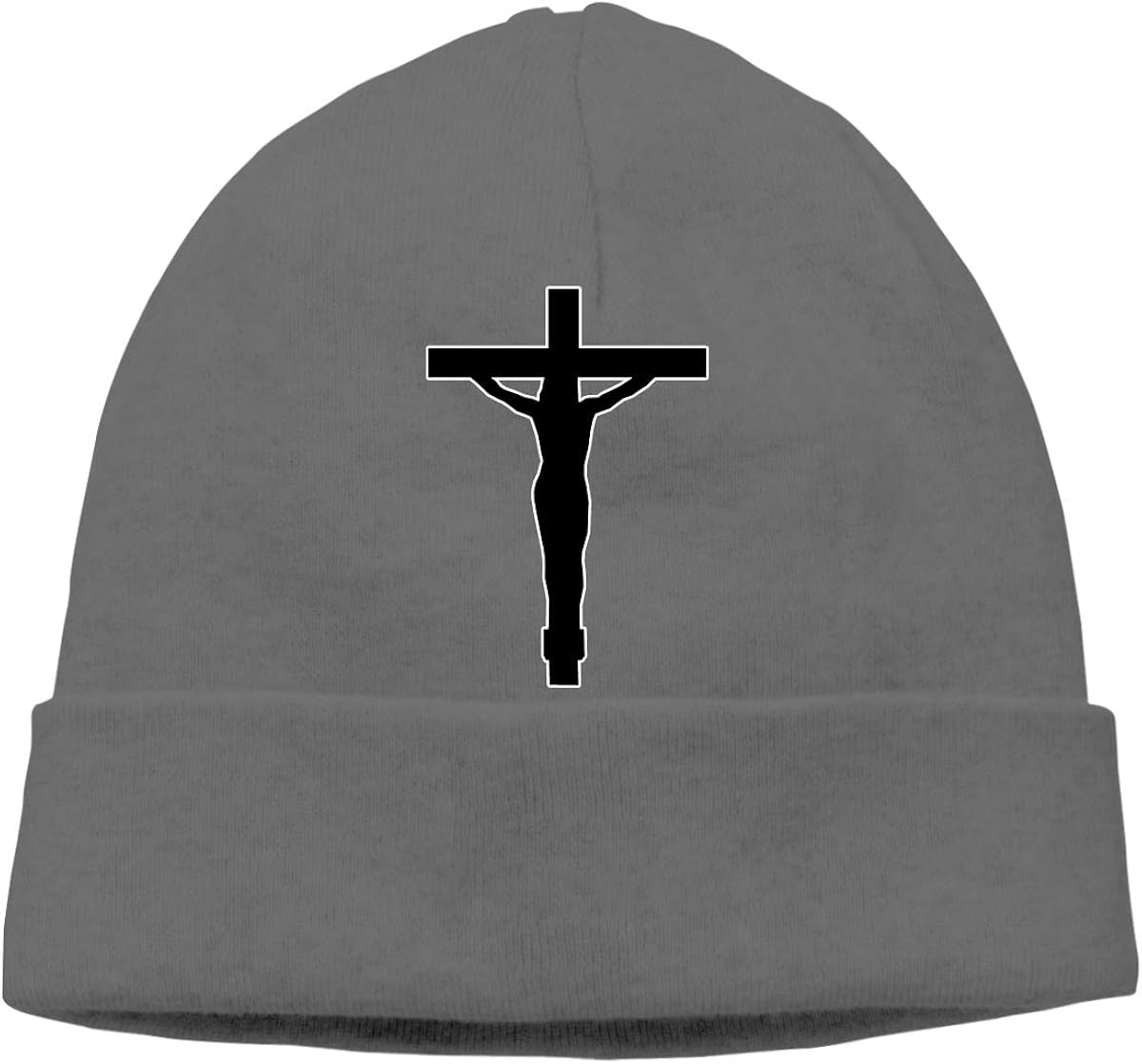 Christian Jesus Cross Flat Beanie Hat Cute Toboggan Hat Winter Hats