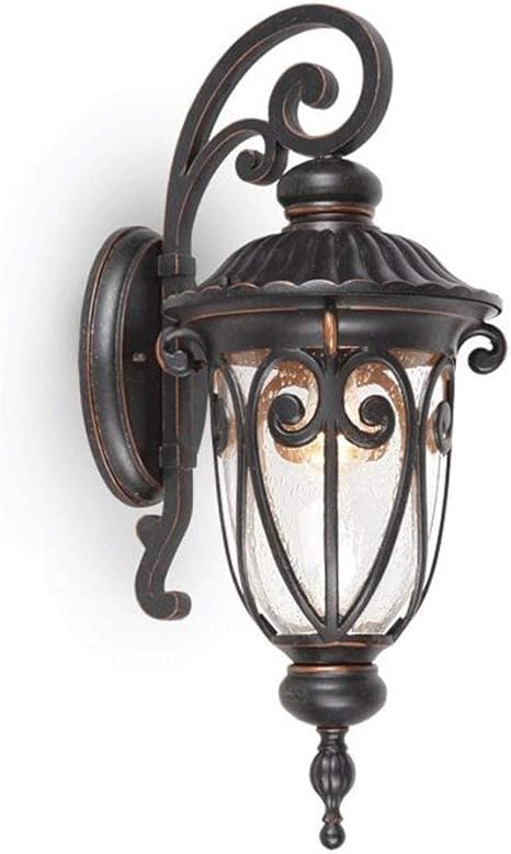 lqgpsx Einkopf-Außenwandleuchte im europäischen Stil Retro