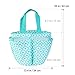 TINKSKY Shower Tote Caddy Quick Dry Organizer for Bathroom College Dorms Gym Swimming and More, Blue
