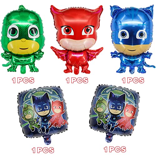 PJ Masks Party Decorations Supplies, PJ Masks Birthday Party Supplies Includes Birthday Banner