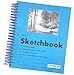Premium Mixed Media Sketchbook for Drawing, Sketching | Side Spiral Bound | 9x12 Inch Thick Paper | Tear & Bleed Resistant Sheets | 200 Pages | Perfect for Graphite, Colored Pencils (1-Pack)