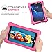 MoKo Samsung Galaxy Tab A 7.0 Case - Kids Friendly Ultra Light Weight Shock Proof Super Protective Cover Case for Samsung Galaxy Tab A 7.0 Inch Tablet 2016 Release (SM-T280 / SM-T285 Version), MAGENTA