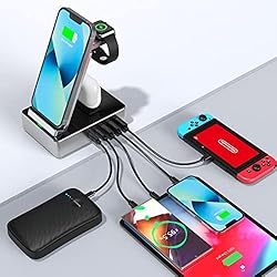 Charging Station for Multiple Devices,100W 8 in 1