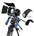 Morros DSLR Rig Movie Kit Shoulder Mount Rig with Matte Box for All DSLR Cameras and Video Camcorders