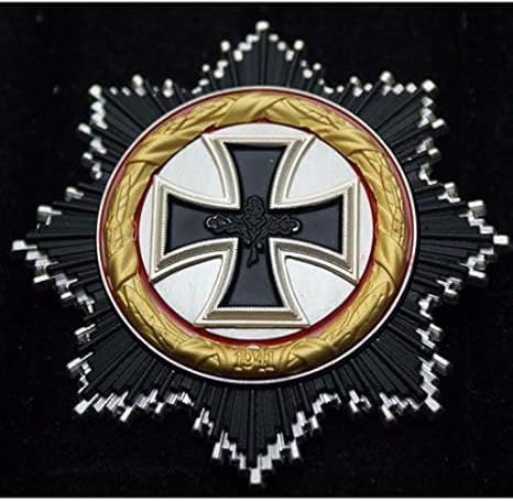 ドイツ十字章 金章 1941年 1957年制定 プロイセン王国 ナチスドイツ ジャーマンクロス 戦後版 レプリカ ホビー 通販 Amazon Co Jp