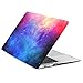 TOP CASE - Galaxy Graphic Rubberized Hard Case Compatible Older Generation MacBook Air 13