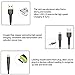 Micro USB Cable Reversible, Quick Charger Cable USB 2.0 Android Charging Cord Sync & Charging TPE Cable for Android, Samsung, Kindle, HTC, Xbox, PS4, Smart Phones and More 2-Pack(4ft & 0.65ft, Black)