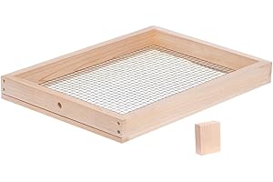 BEEINN 10 Frame Beehive Candy Board,Candy Board for Bee Winter Feeder,Langstroth Candy Board Assembled,Winter Beekeeping Supplies