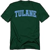 Official Collegiate School Name Arch Unisex Adult T Shirt Collection 3