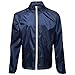 2786 Mens Contrast Lightweight Windcheater Shower Proof Jacket (S) (Silver (Metallic)/ White)