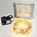 Norsis Fairy Lights - Flexible Copper Wire Starry String Lights - 100 Miniature LED Lights, Extra Long Wire - Warm White Light - Indoor/Outdoor - Interior Decor, Wedding, Craft and DIY