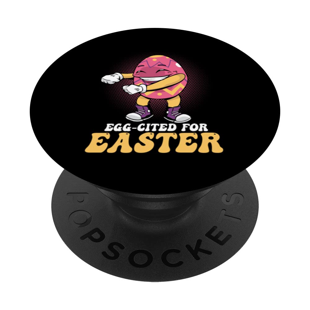 Roarsome Easter Funny Dinosaur Bunny PopSockets Swappable PopGrip