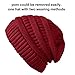 Womens Straw Hat Wide Brim Floppy Beach Cap Adjustable Sun Hat for Women UPF 50+ (Burgundy)