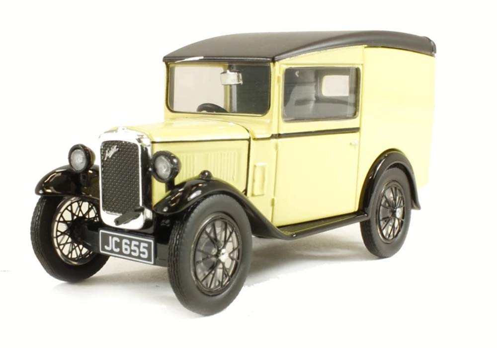 Oxford Diecast 1:43 Austin Seven RN Van Primrose Collectable model ASV001