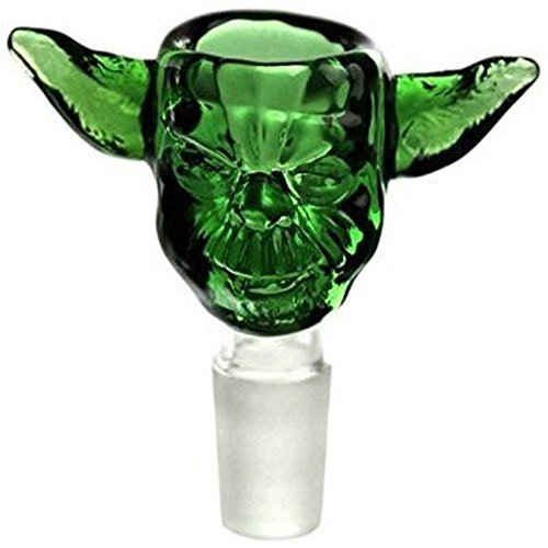 FOLOBE Handmade Glass 6 Inches Tall 2018, Green
