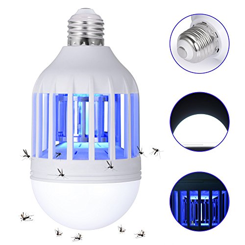 GREENSTRIKE LED Zapping Light Bulb 2 in 1 Mosquitoes Killer LampLed