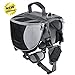 Lifeunion Adjustable Service Dog Supply Backpack Saddle Bag for Camping Hiking Training(Black,Large)