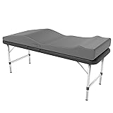 ENITYA Lash Bed Topper, Ergonomic Curvy Massage Bed