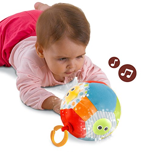 Yookidoo Musical Soft Play Baby Ball Lights N Music Motion Activated