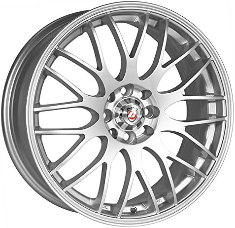 Four New 18"x7.5 Motion Silver Alloy 4x100 and 4x108
