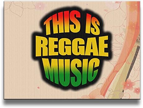SJ68MG Hanging Reggae Frameless Home Decor Paintings