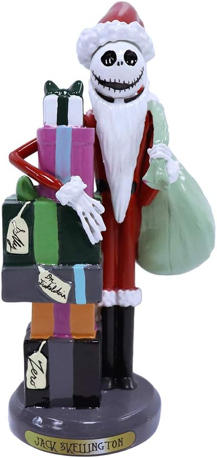 Nutcrackers - Kurt S. Adler Kurt Adler 6-Inch Jack Skellington Nutcracker, Multi