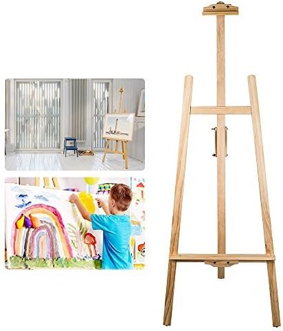 TopHomer Easel Stand Drawing Easel Paint Rack Adjustable Art Tripod Easel for Painting Sketching Display Exhibition