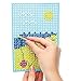 Baker Ross AG307 Cross Stitch Kits - Pack of 6, Embroidery Set with Thread for Kids Arts and Crafts Activities