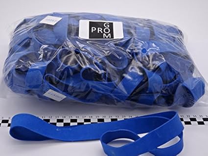 Progom - Gummibänder - 400(Ø255)mm x 22 mm - blau - 1kg beutel