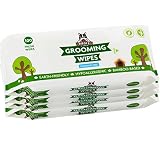 Pogi's Grooming Wipes - 400 Hypoallergenic Pet Wipes for Dogs & Cats - Plant-Based, Fragrance-Free, Deodorizing Dog Wipes
