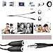 SaiTech IT 10 Pack Audio Stereo Y Splitter Cable - 3.5mm Male to 2 Port 3.5mm Female for Earphone, Headset Splitter Adapter - Black