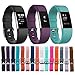 Defined Results Fitbit Charge 2 Bands, DR Classic Edition Adjustable Comfortable Replacement Wristbands for Fitbit Charge 2 Heart Rate [No Tracker]
