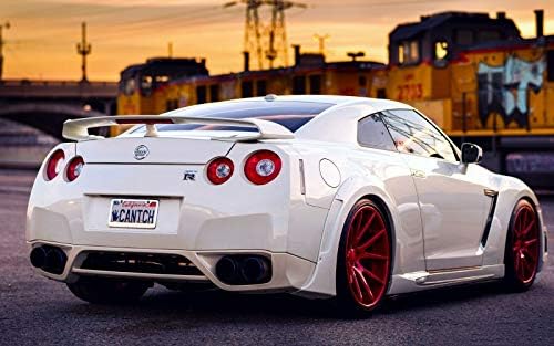 TOP PRINTS Super Nissan Skyline GTR Nismo Sports Car Wall Sticker Poster Decal Mural Bedroom Art 305A (120x85cm)