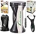 iPerfect Kitchen Envy Spiral Slicer - Best Vegetable Spiralizer, Peeler, Shredder, Zucchini Spaghetti Pasta Maker You'll Ever Use - Makes Veggie Noodles and Cut Vegetables in Minutes